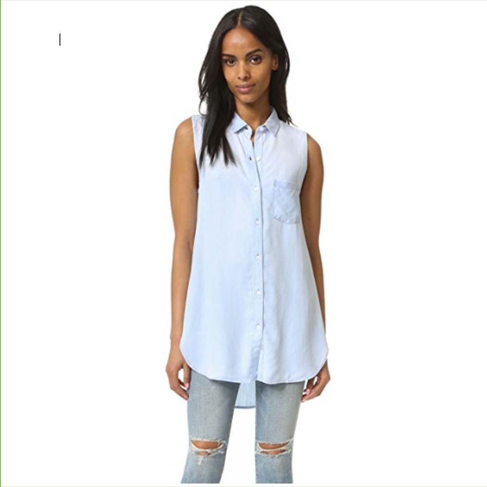 Rails Jaime Sleeveless Denim Tunic